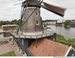 Photo Textures of Building Windmill